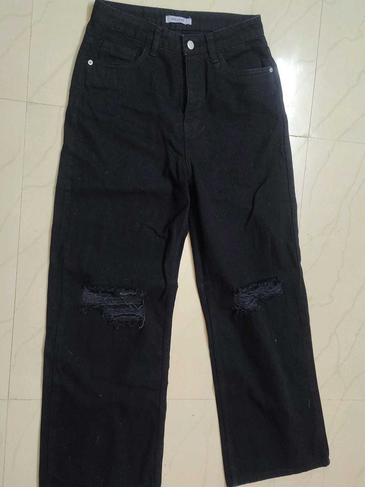 Black Ripped Jeans