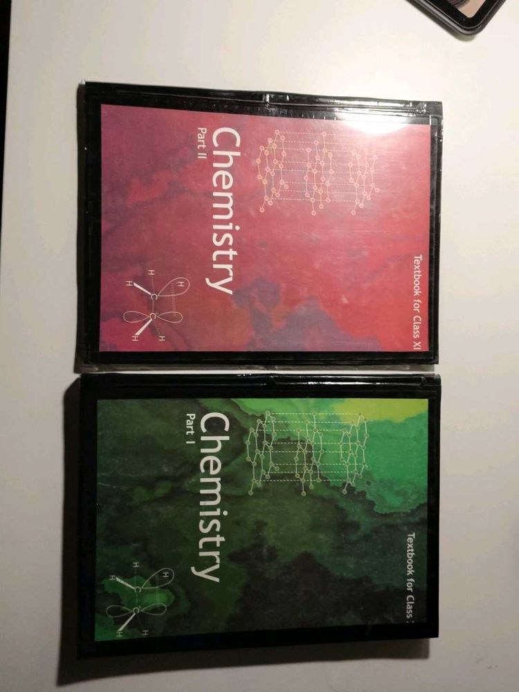 Class XI Chemistry NCERT Textbooks (Part I &amp; II)