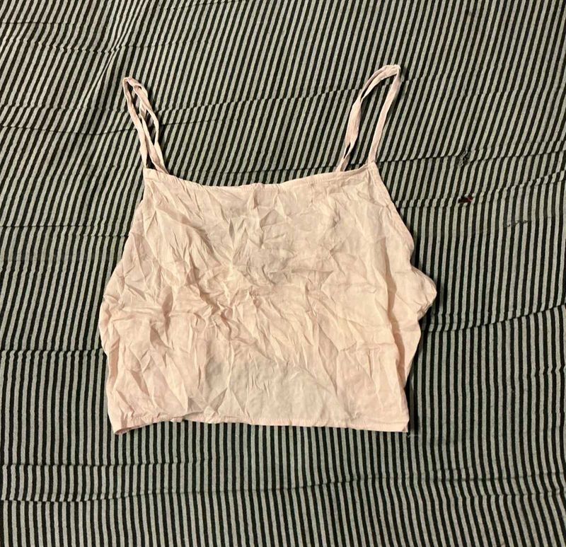 Cute White Crop Top