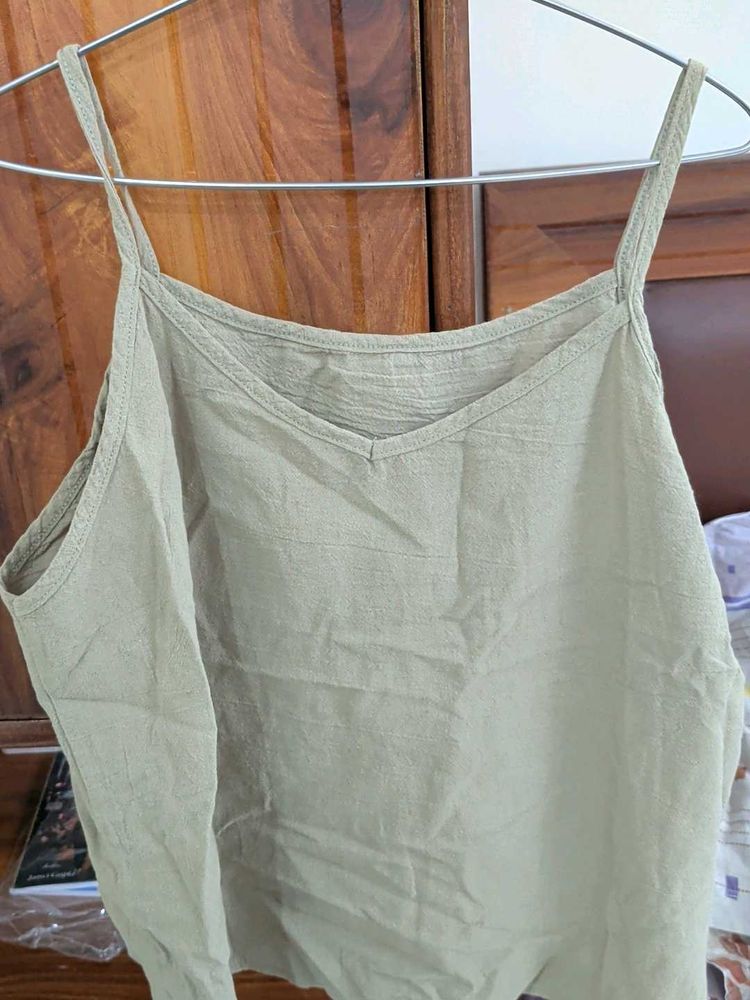 Casual V-Neck Cami Top