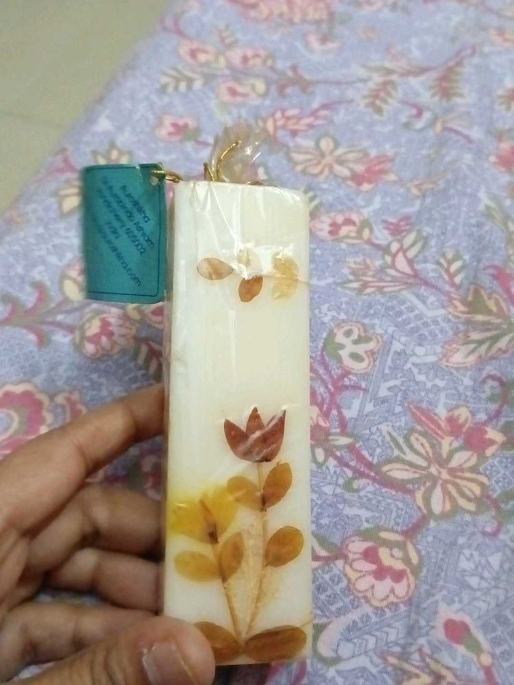 Decorative Floral Scented Candle