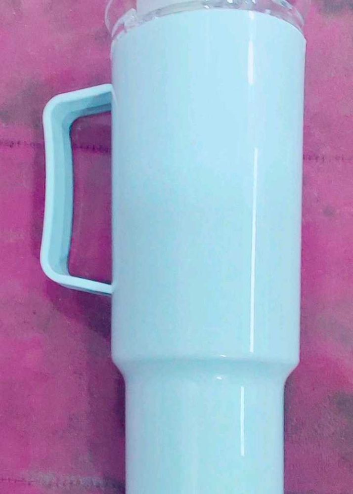 Light Blue  Tumbler with Handle 750 ml