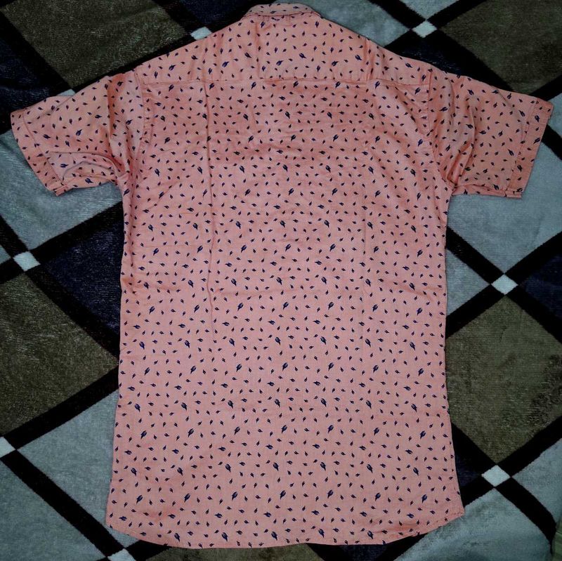 Men's Printed Short Sleeve Shirt