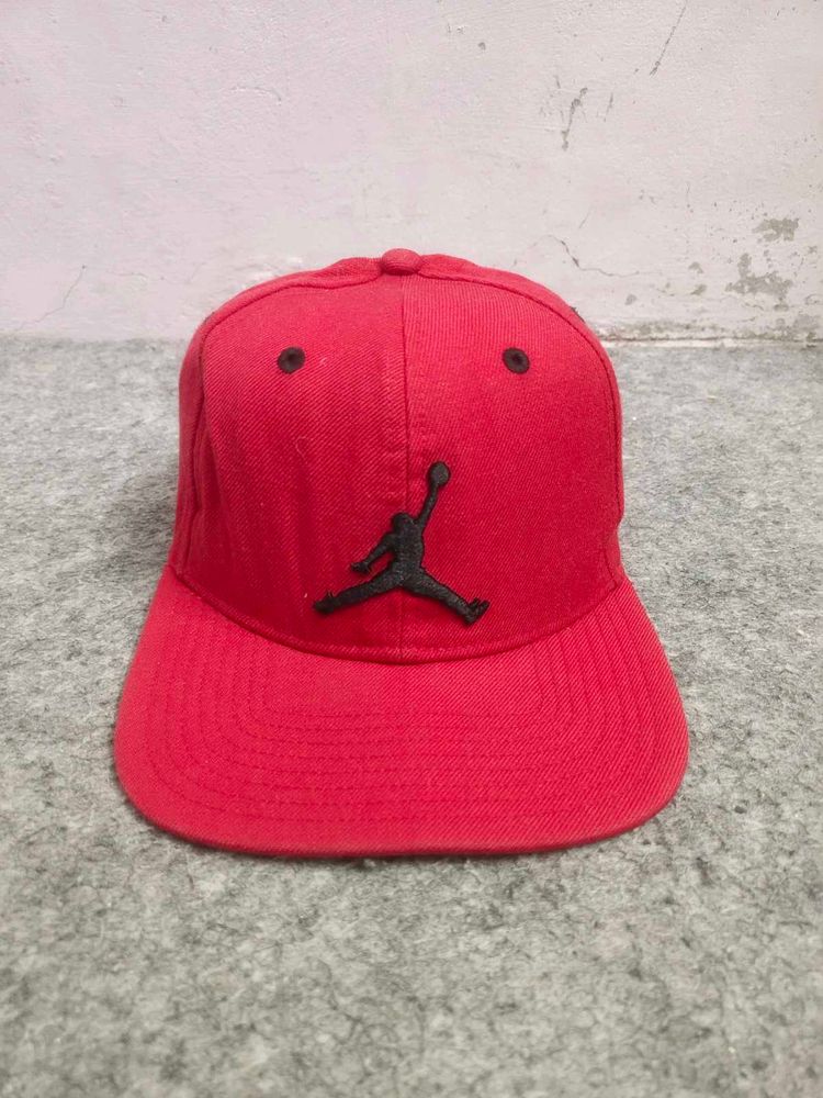 Red Jordan Snapback Hat