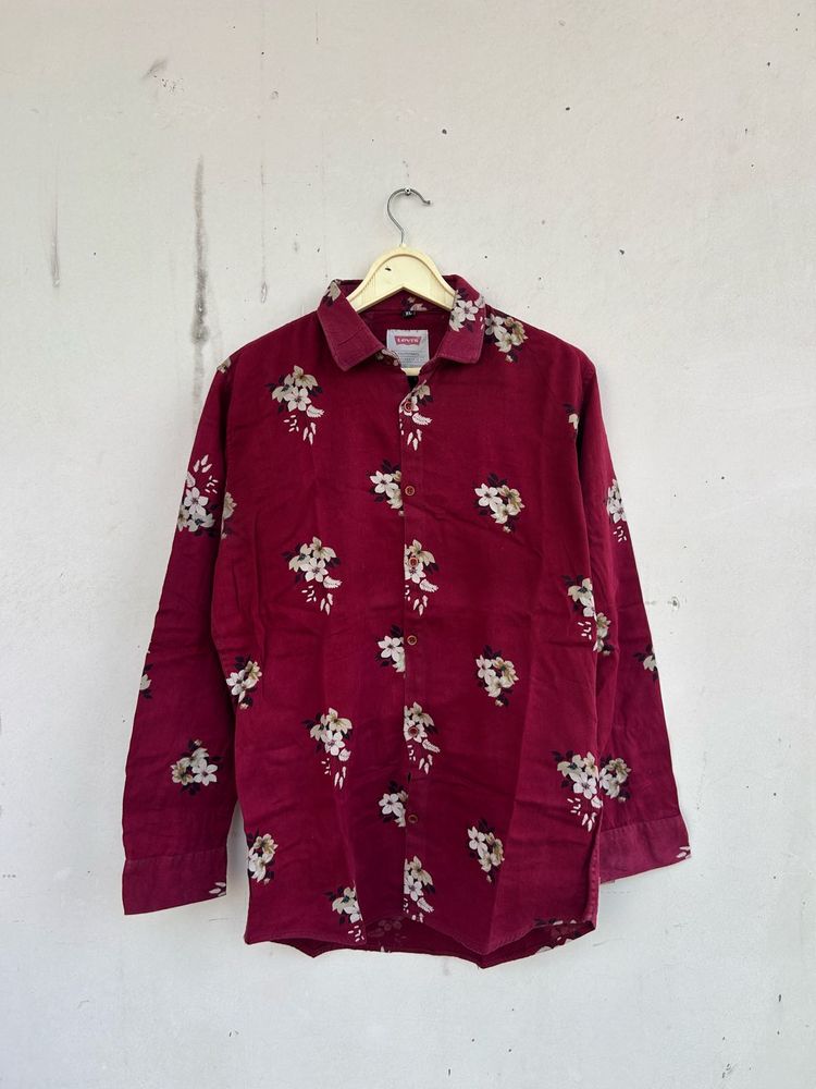 Levi's Men's Floral Print Shirt