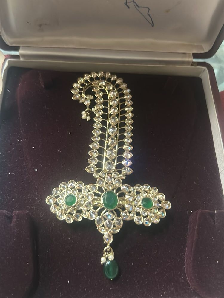 Exquisite Emerald &amp; Diamond Brooch/Brooch