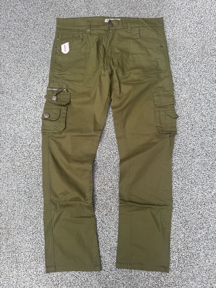 Men's Green Cargo Pants
