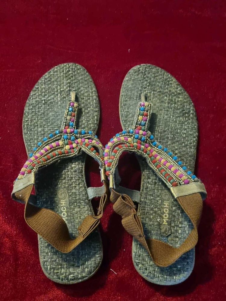 Mochi Beaded Flats