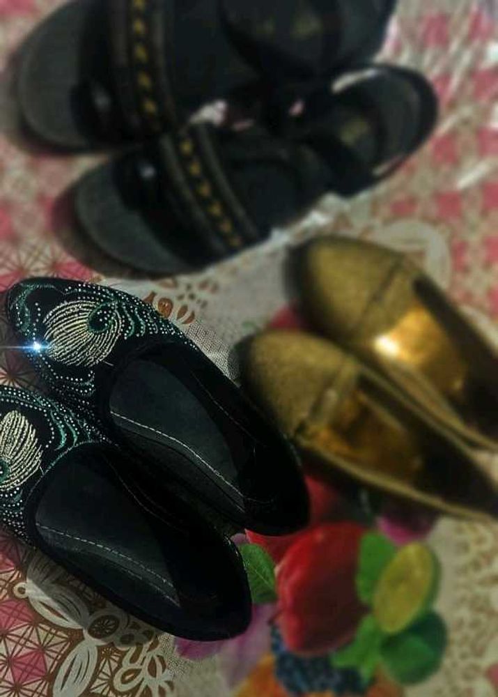 Elegant Flats and Sandals combo