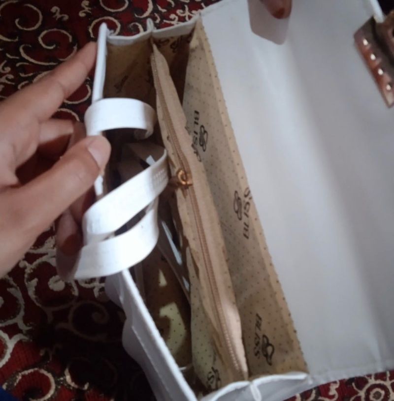 White Handbag