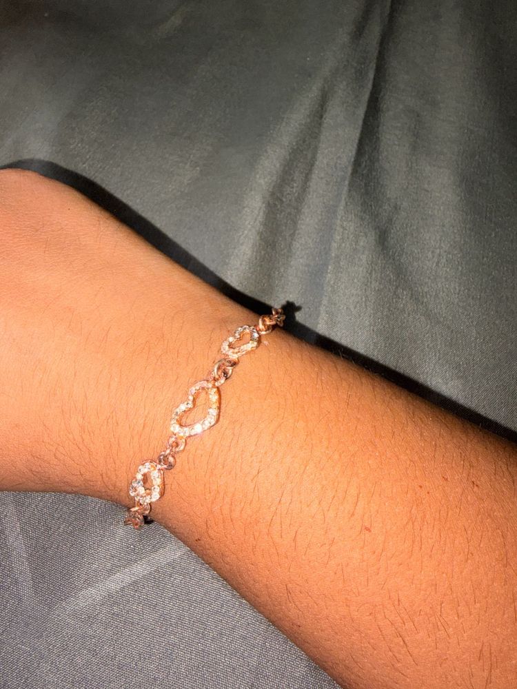 Heart Charm Bracelet