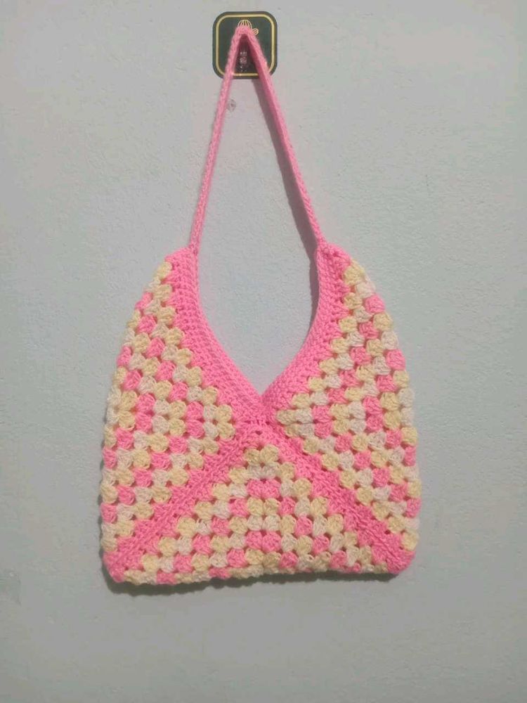 granny square crochet bag