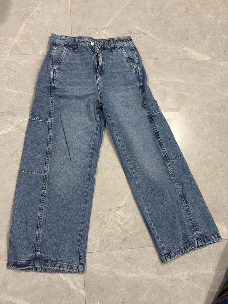 ✨ Trendy High-Waist Baggy Jeans for Women | Comfor
