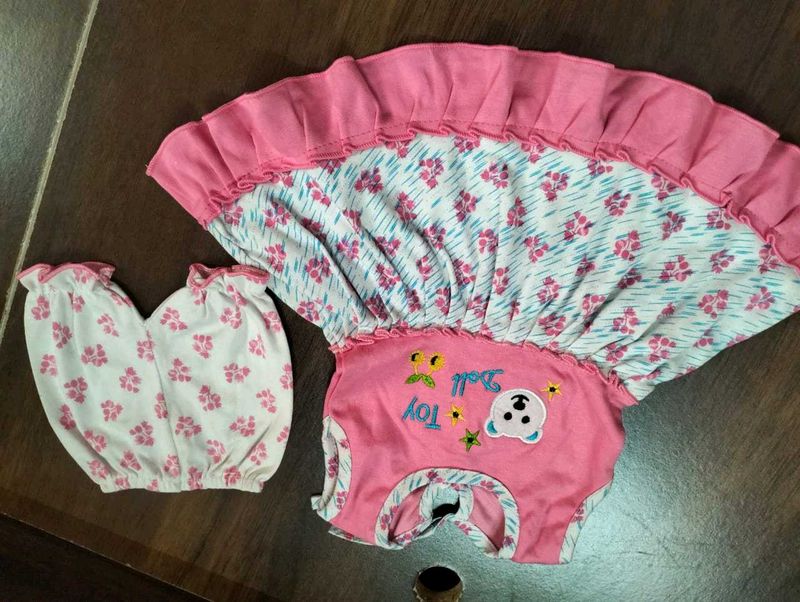 Cute Pink Baby Doll frock of 2
