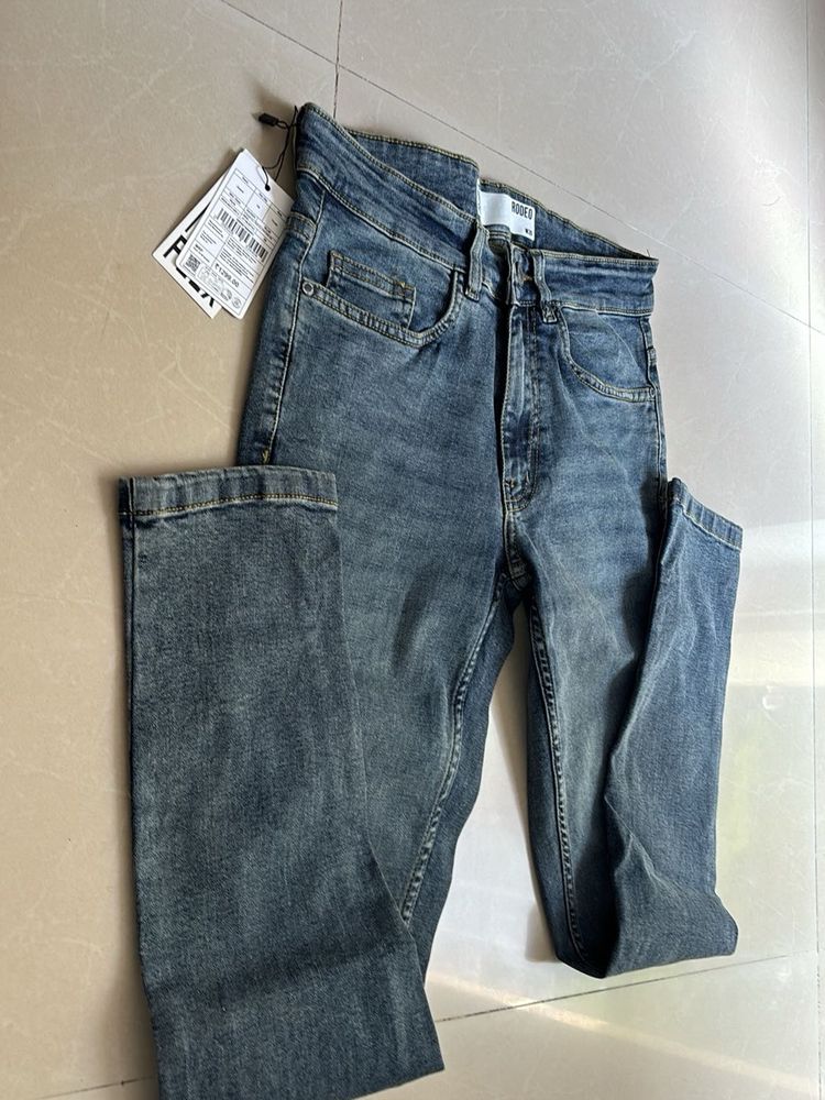 New Classic Blue Wash Denim Jeans