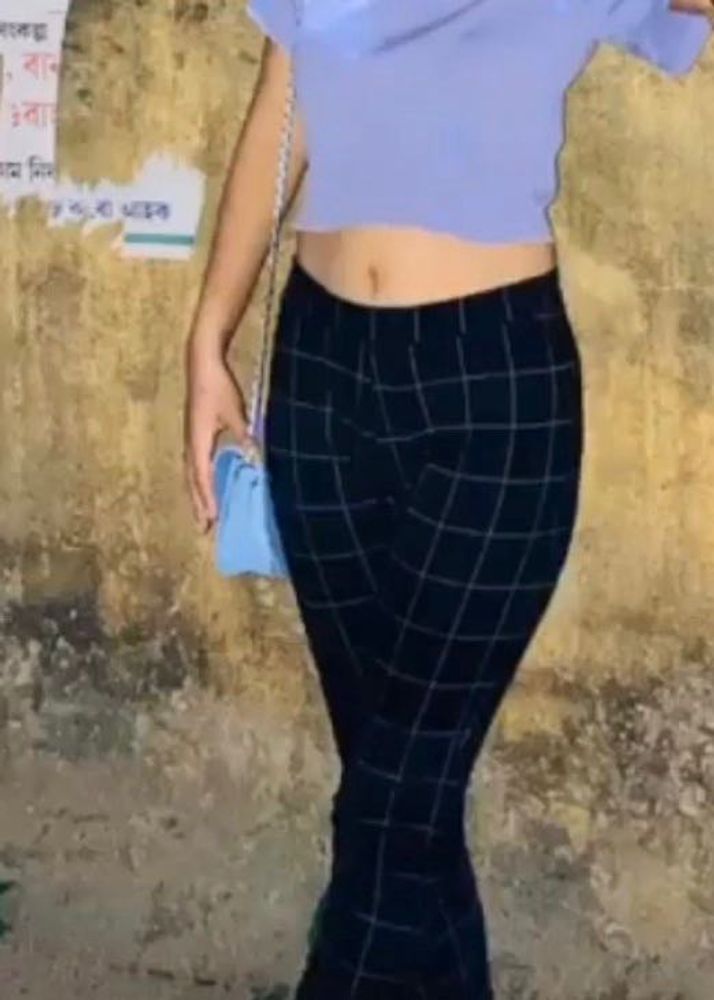 Checked Slim Fit Pants