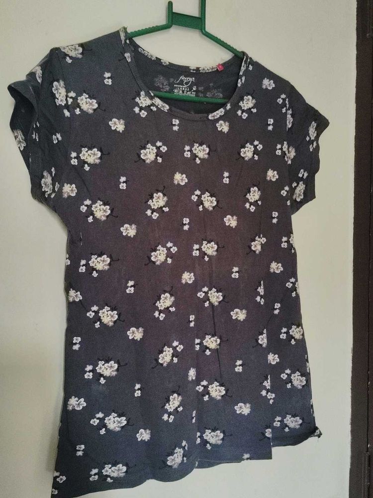 Floral Print T-Shirt