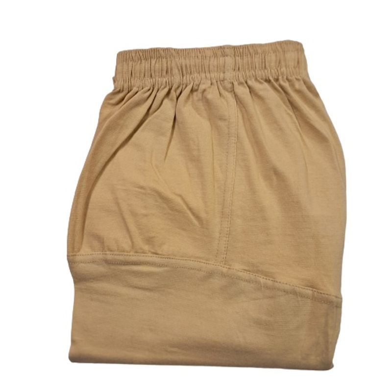 Cotton Leggings V - Cut (With Mayani) Cream colour