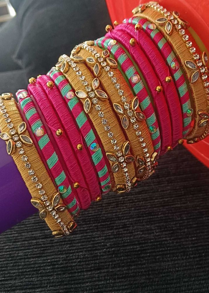 Fancy Thread Bangles