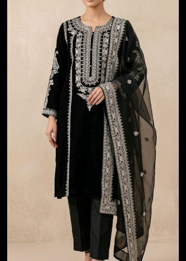 zara ali original pakistani 2 piece kurta dupatta