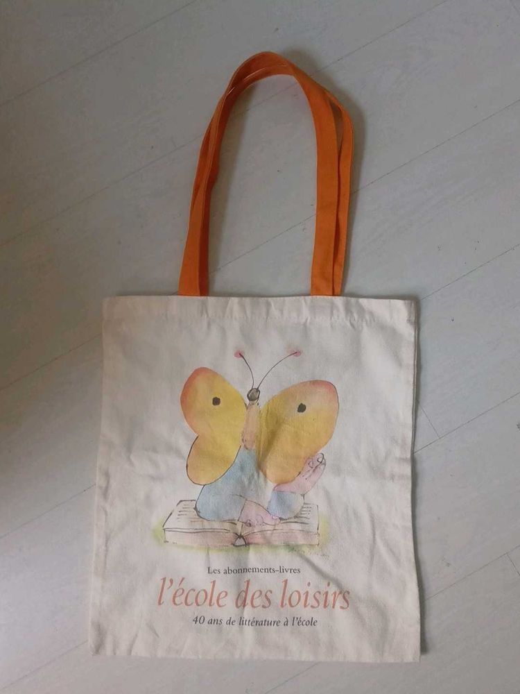 Cute Butterfly Tote Bag