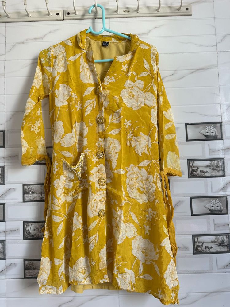 beautiful dress with handwork