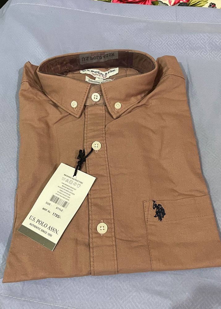 BrandedU.S.Polo.Men'sCottonShirtPremium mall piece