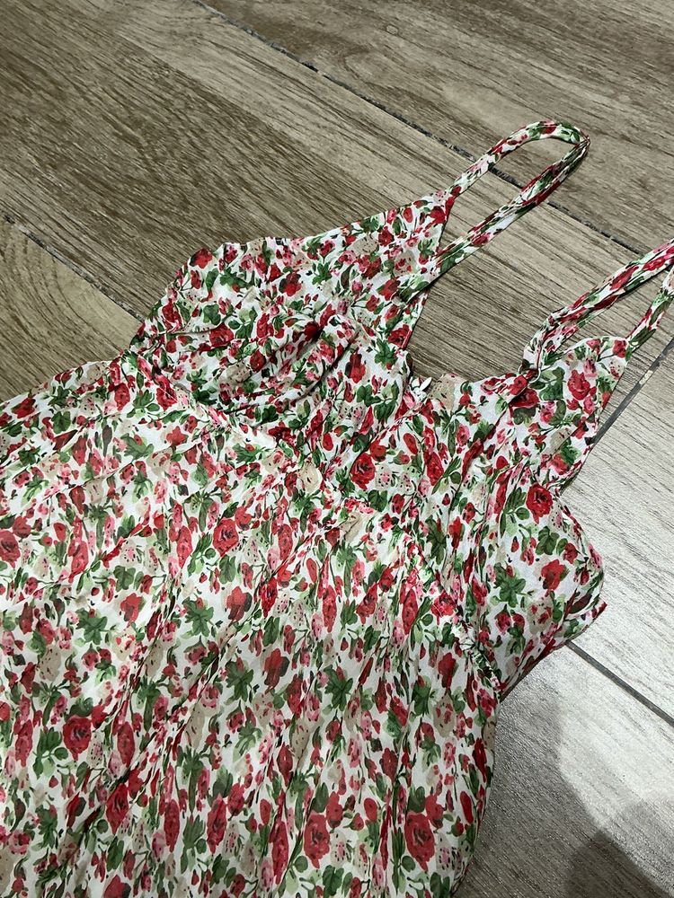 Floral Print Mini Dress