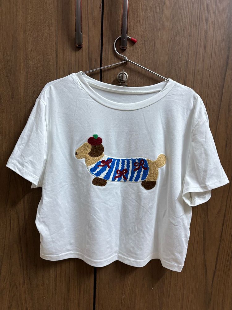 Cute Dog Graphic T-Shirt