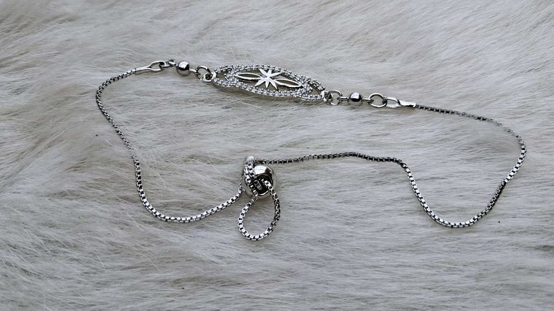 Free Size Bracelet Sliver Polish