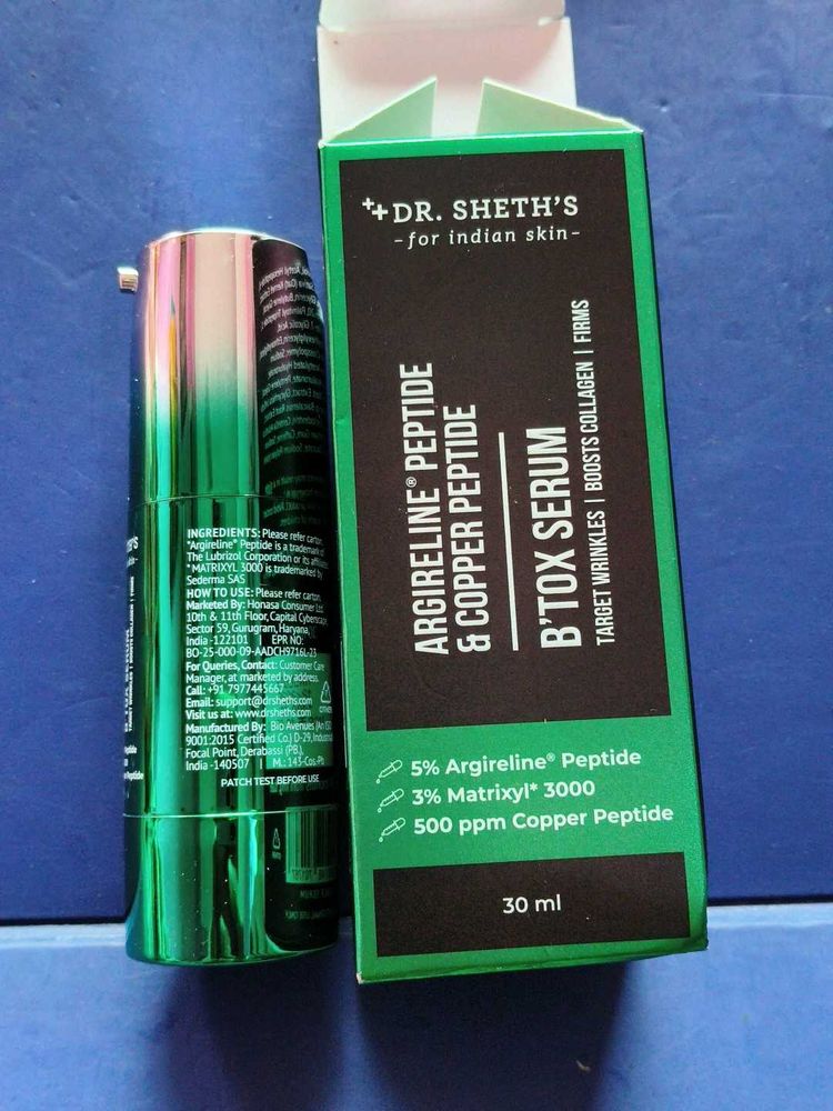 Dr. Sheth's Argireline Peptide &amp; Copper Serum