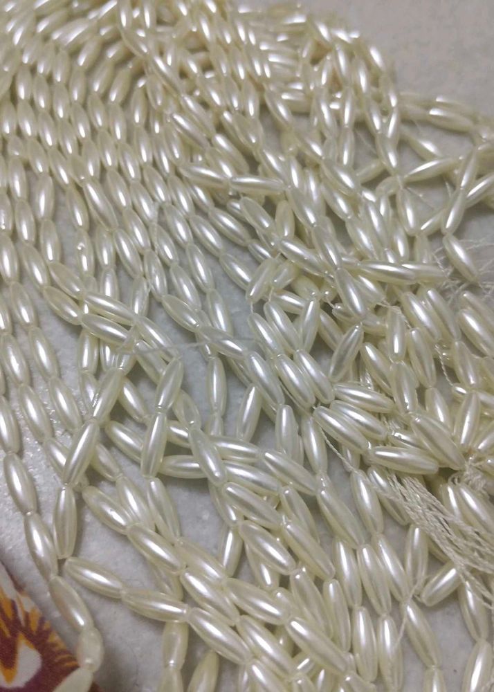 Rice Shape Beads 10 String
