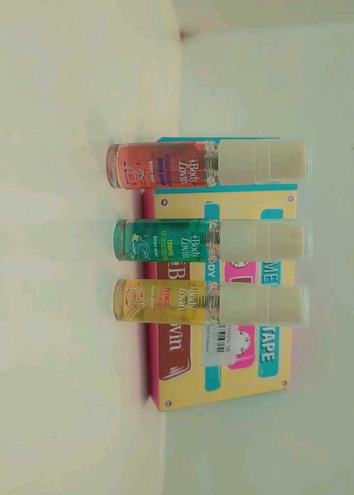 Body Lovin' Mist Collection plum set of 3 mini