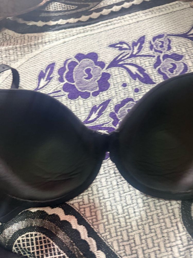 Black Padded Bra