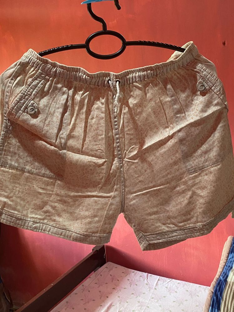 Lightweight Printed Shorts