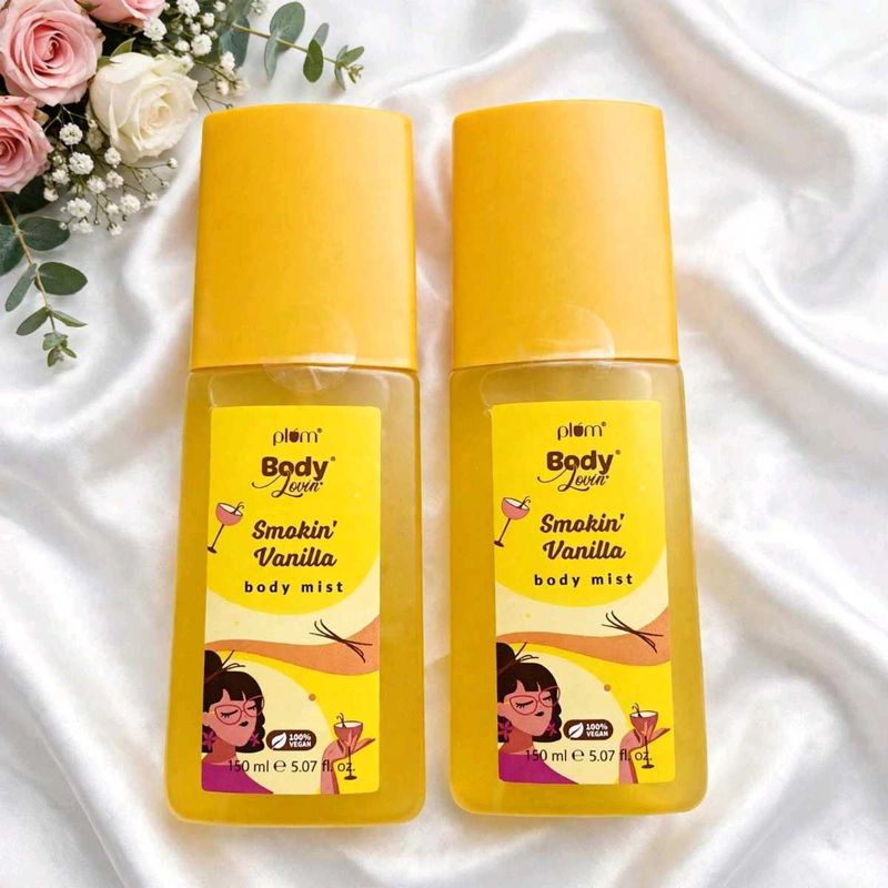 Pack of 2 Plum Body Lovin' Smokin' Vanilla  Mist N