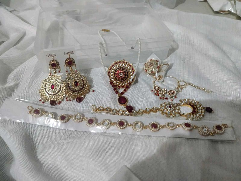 Exquisite Indian Bridal Jewelry Set