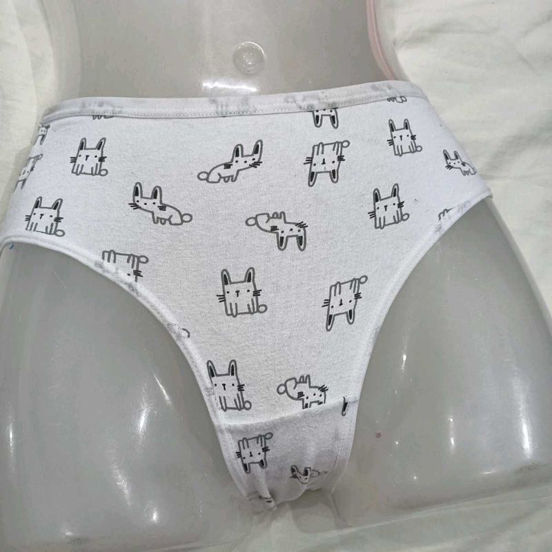 🪔 Cute Bunny Print Briefs