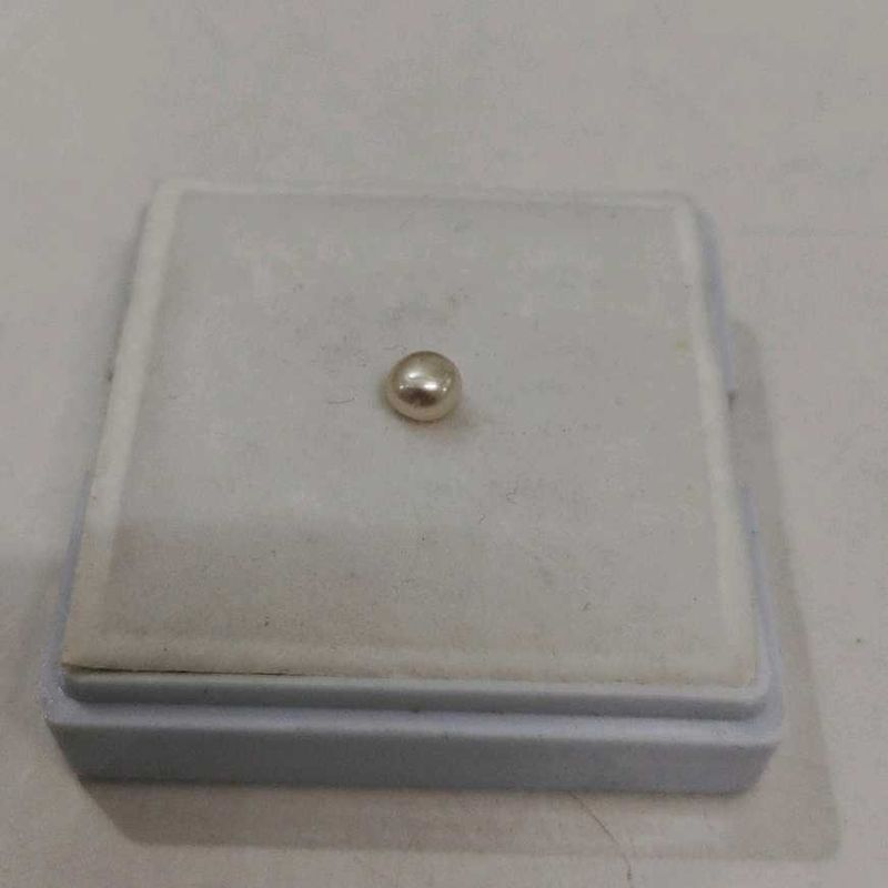 Single real Pearl gemstone Jewellery Component