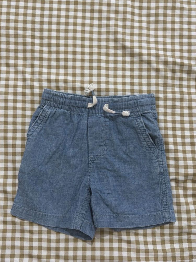 Light Blue Denim Shorts