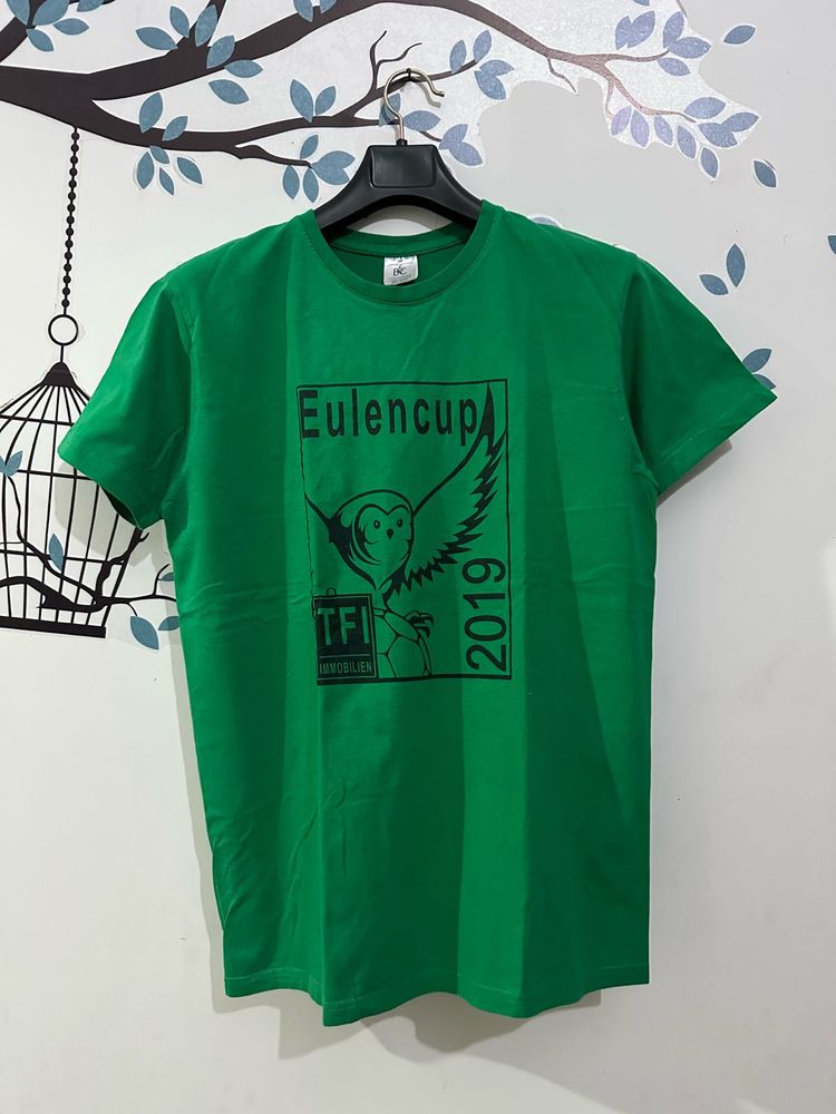 Single Stitch Green Graphic T-Shirt (EUROPE )