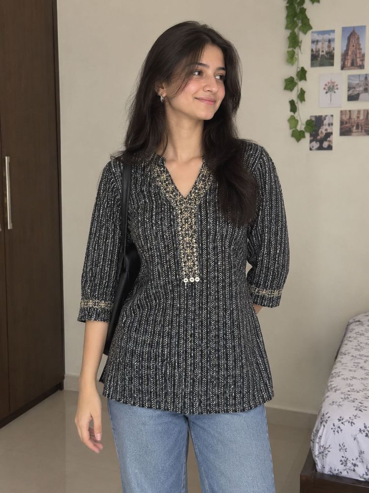 Stylish Embroidered Kurti
