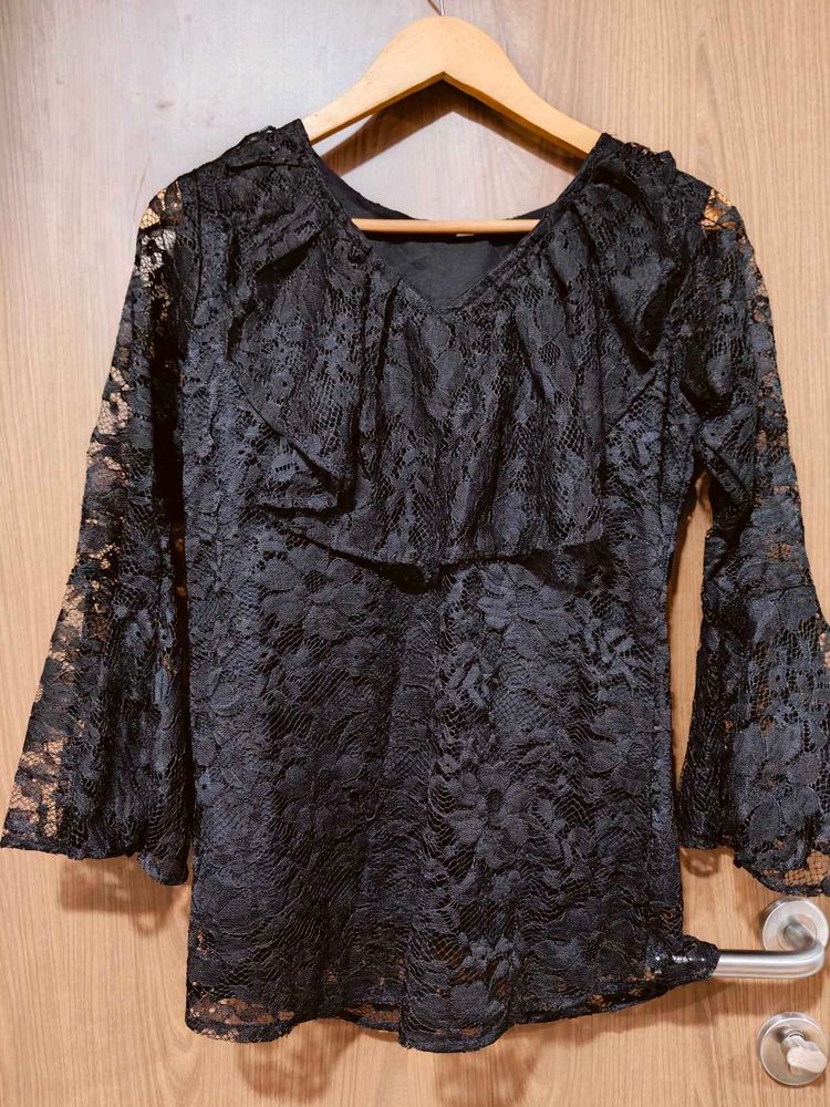 Black Party Top