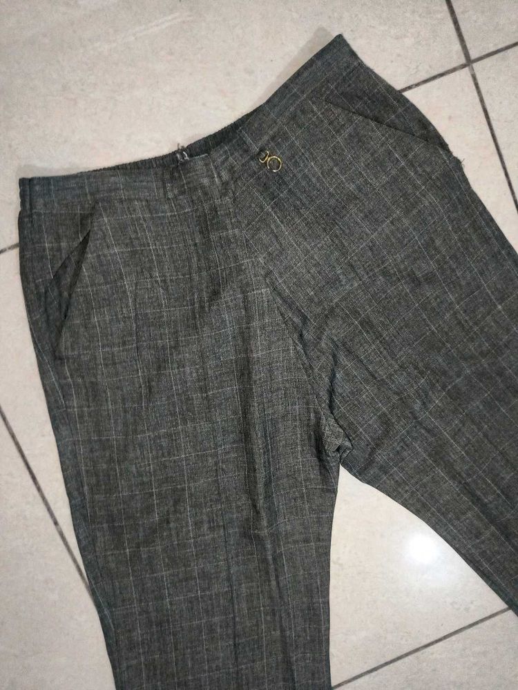 Formal pants with elastic in back