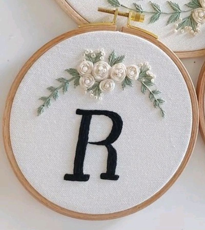 Customisable Alphabet Hoop