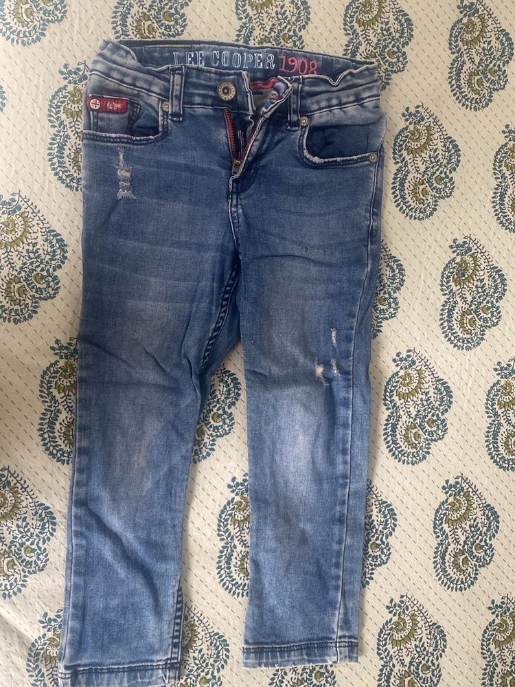 Lee Cooper Denim Jeans 3/4 yr FREE DEL