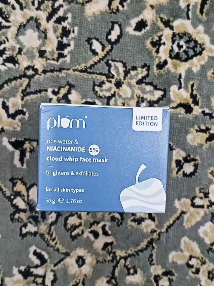 Plum Rice Water &amp; Niacinamide Face Mask