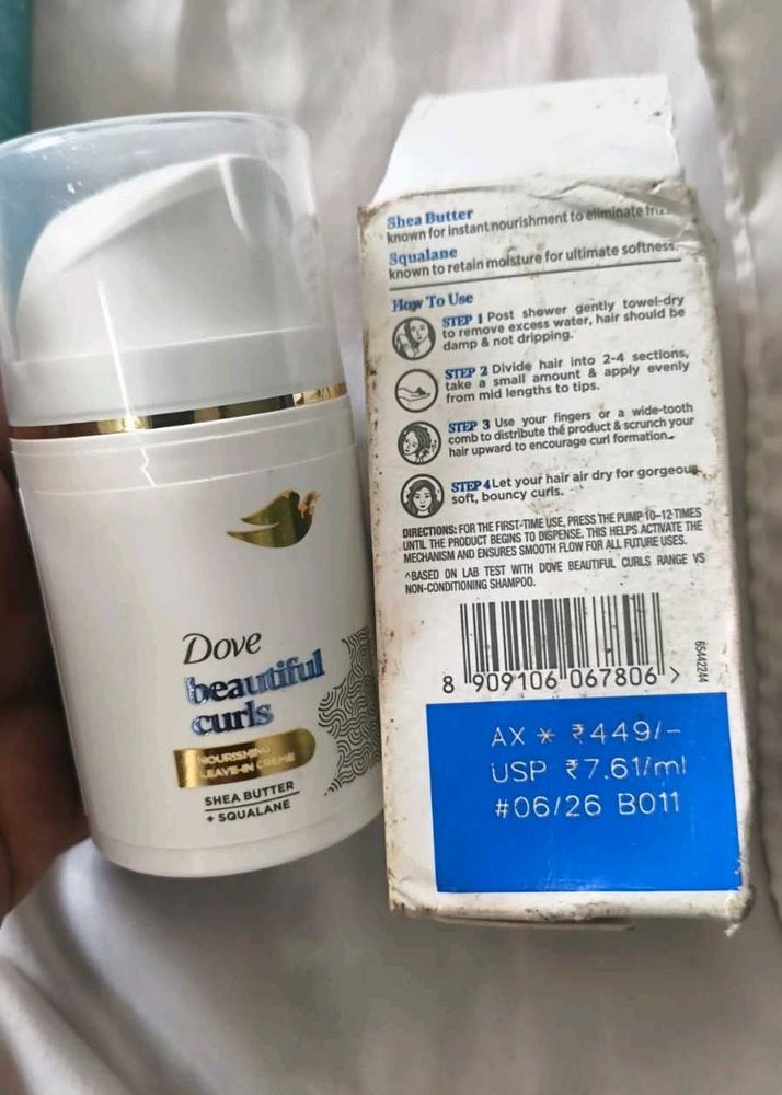 Dove Beautiful Curls Leave-In Cream