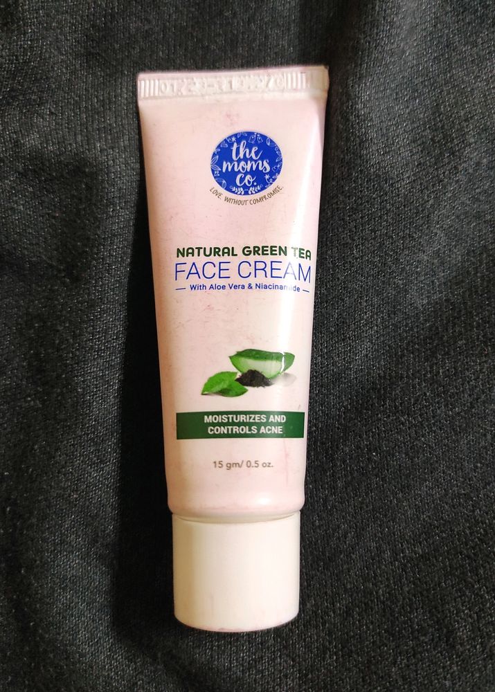 The Moms Co. Natural Green Tea Face Cream
