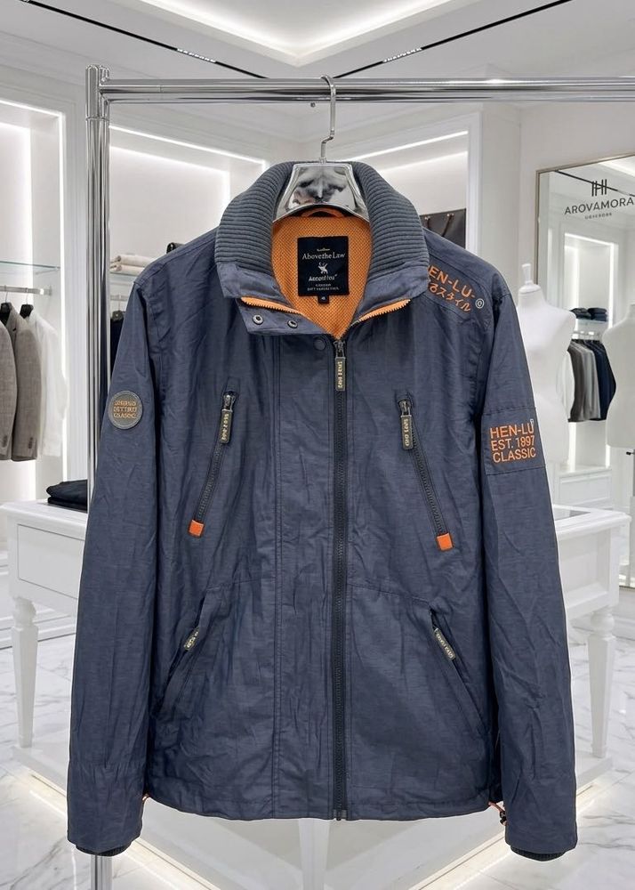 Men's Stylish Blue Casual Jacket